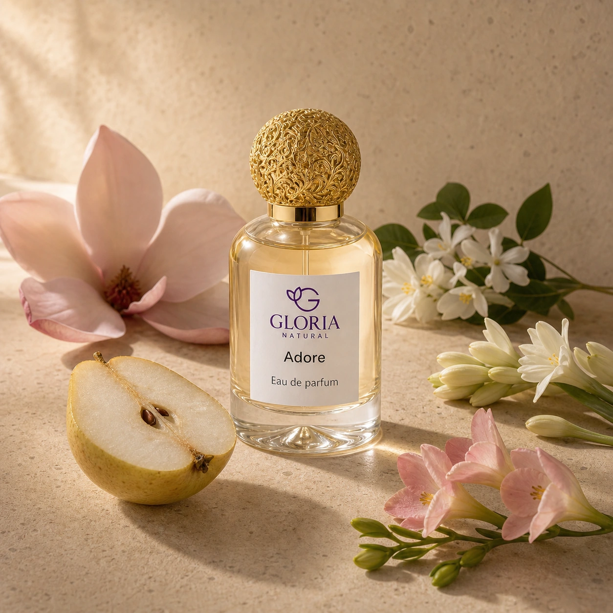 Adore eau de parfum with magnolia, pear, tuberose, and freesia